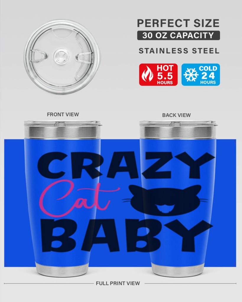 crazy cat baby Style 270#- baby- tumbler