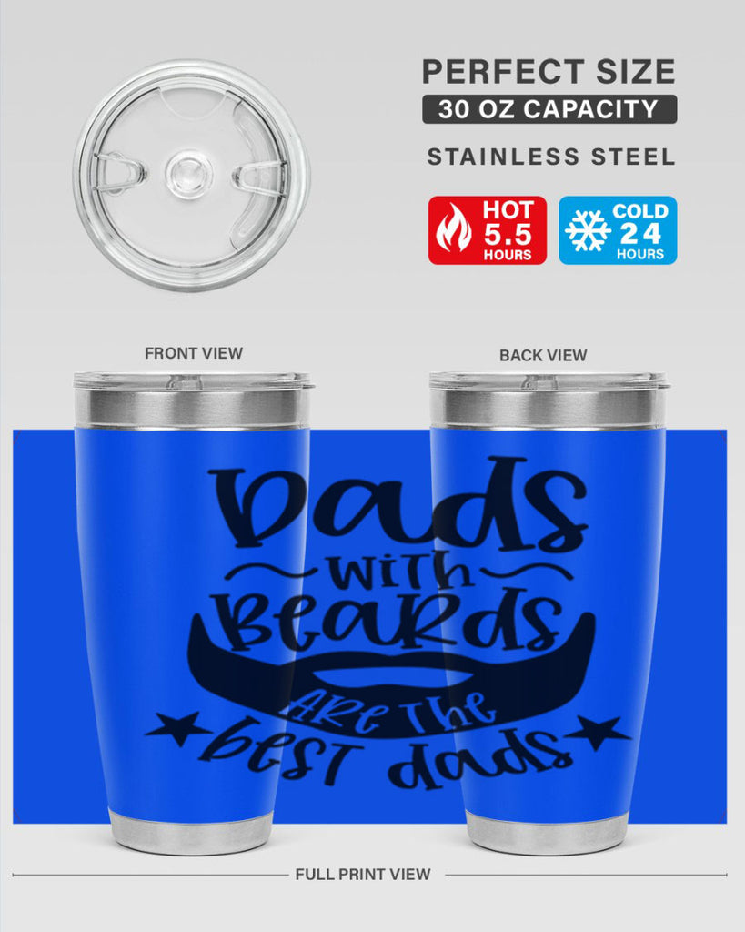 dads with beards are the best dads 53#- fathers day- Tumbler