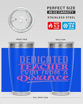 dedicated teacher even from a distance Style 53#- corona virus- Cotton Tank