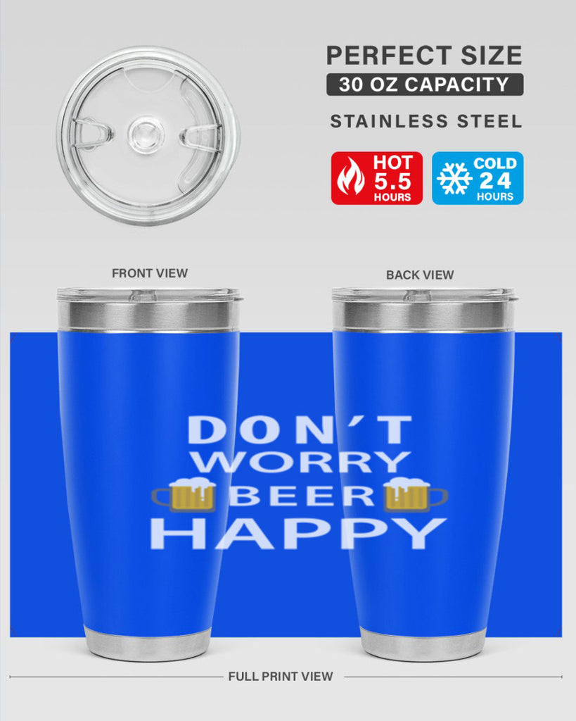 dont worry 94#- beer- Tumbler