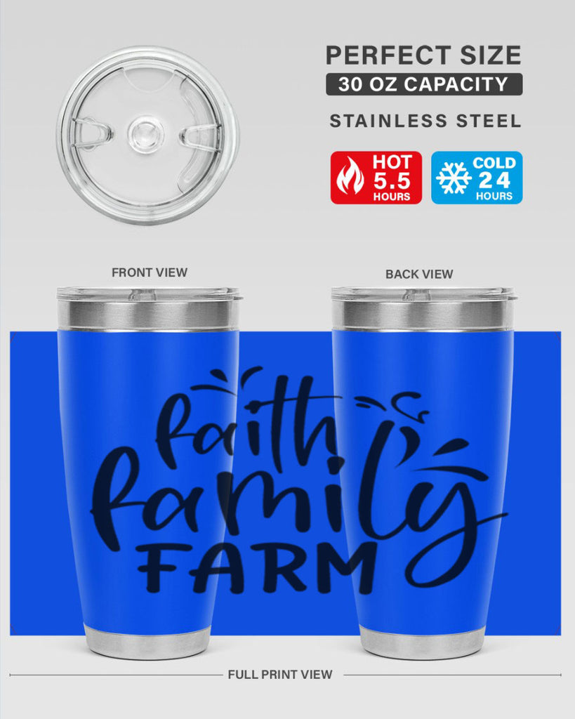 faith family farm 44#- family- Tumbler