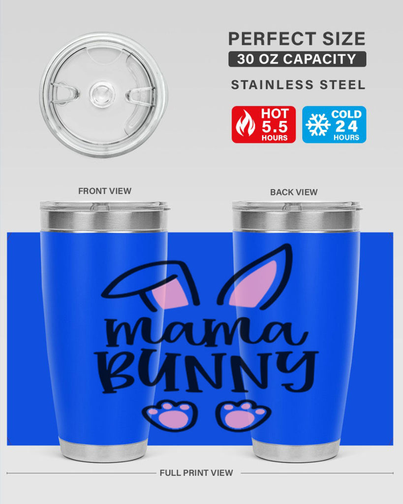 familymama bunny 49#- easter- Tumbler