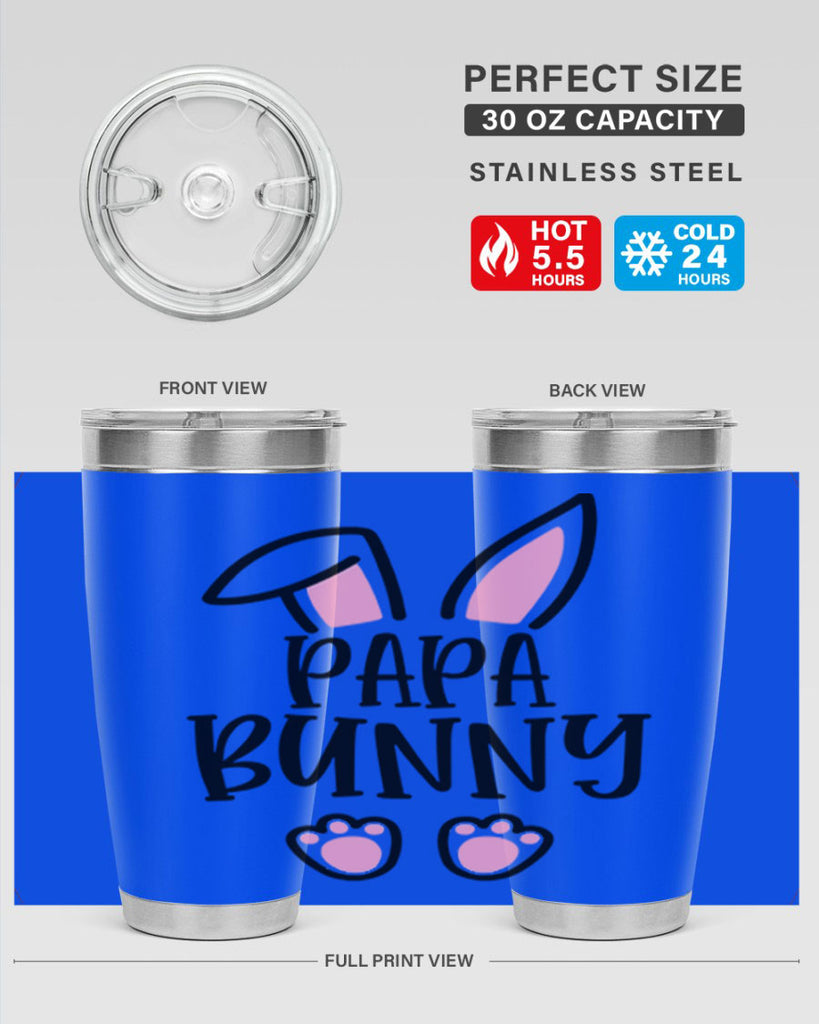 familypapa bunny 48#- easter- Tumbler