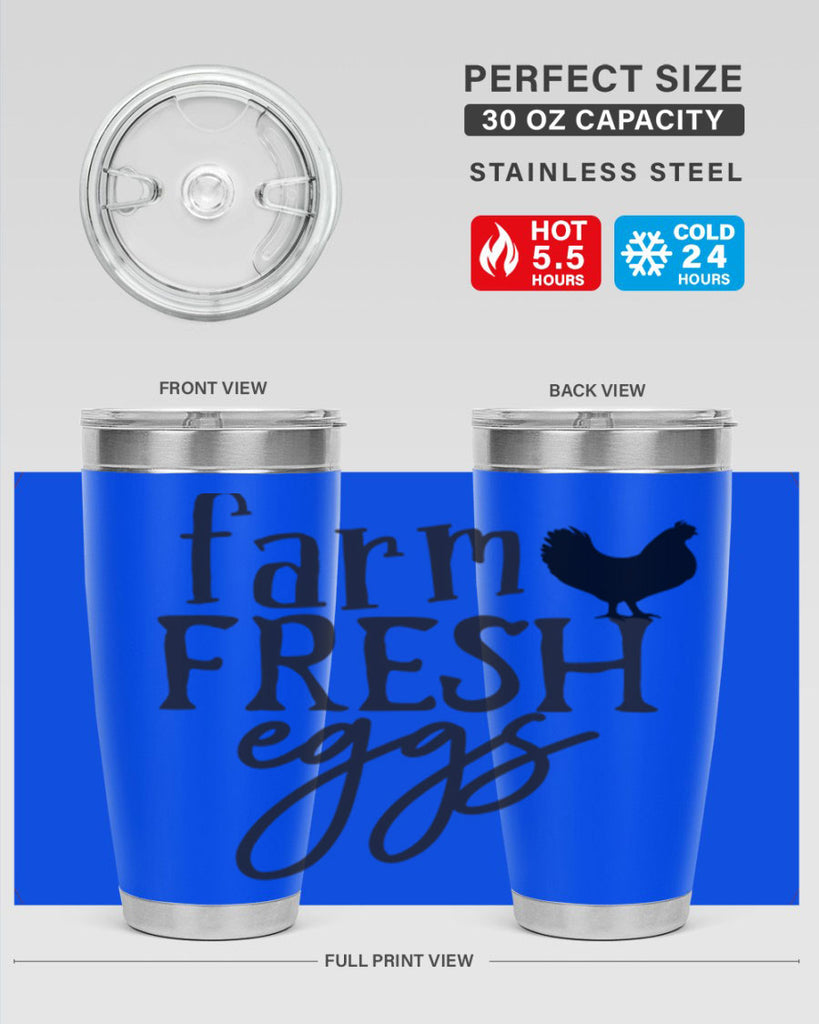 farm fresh eggs 102#- kitchen- Tumbler