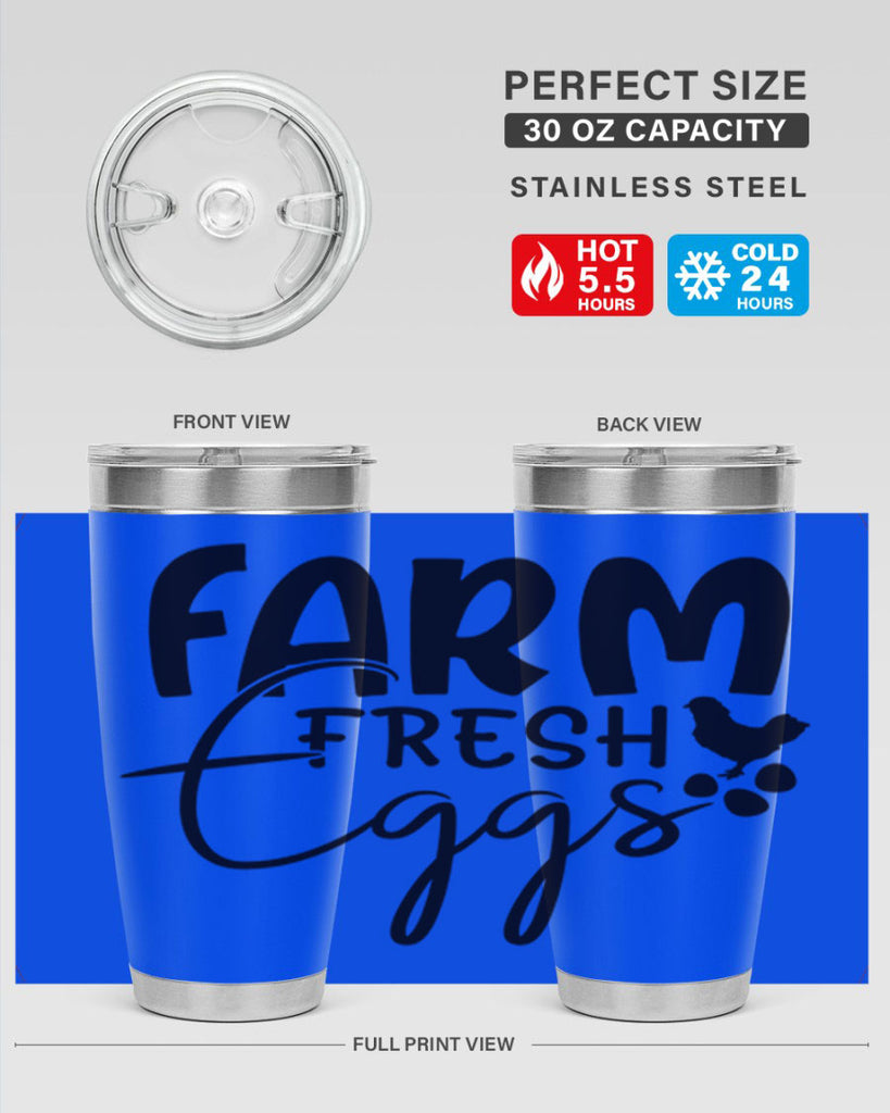 farm fresh eggs 103#- kitchen- Tumbler