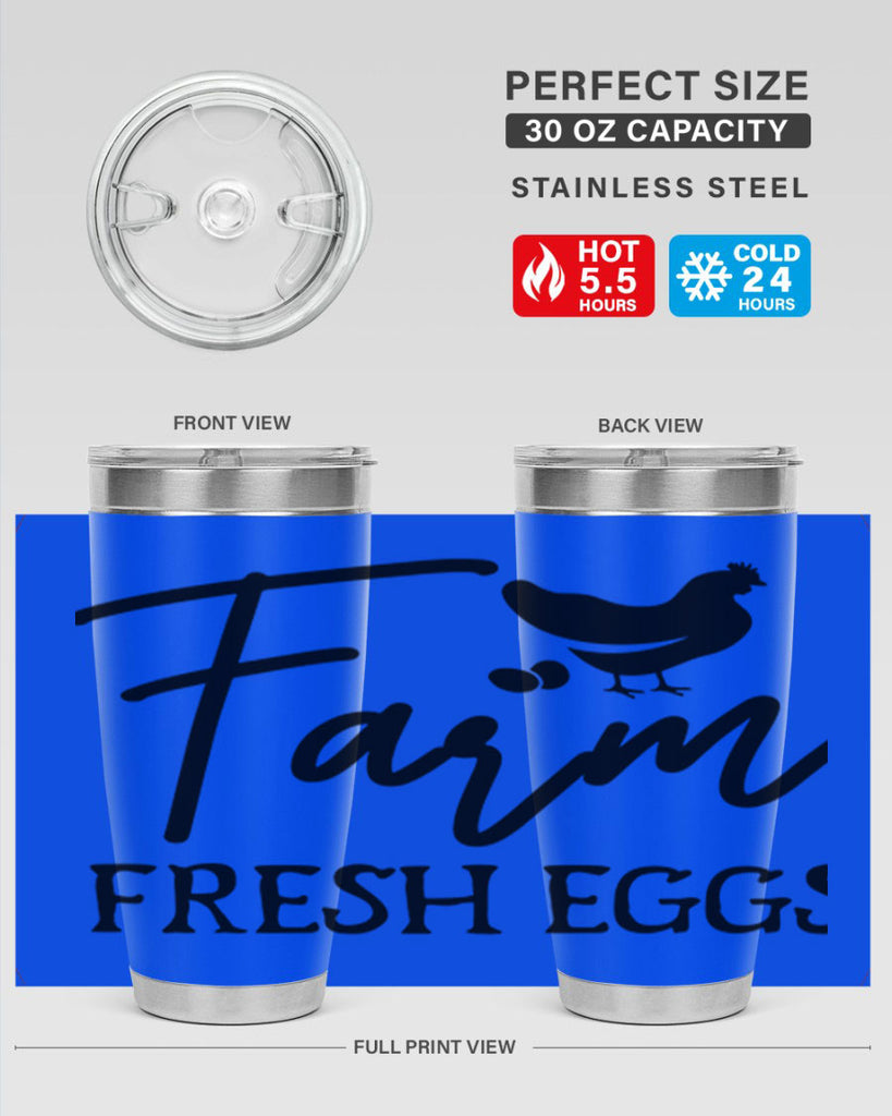 farm fresh eggs design 104#- kitchen- Tumbler
