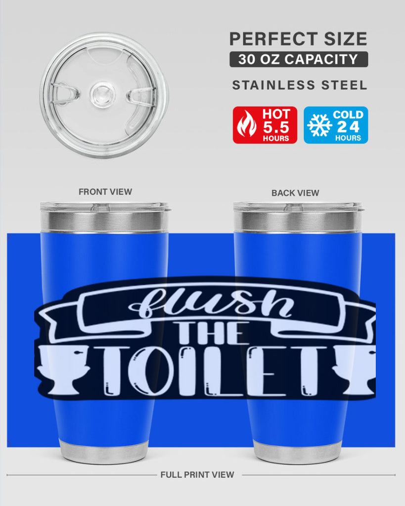 flush the toilet 40#- bathroom- Tumbler