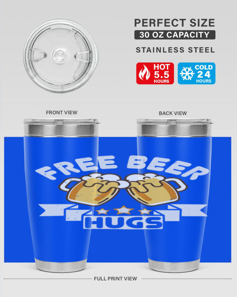 free beer hugs 88#- beer- Tumbler