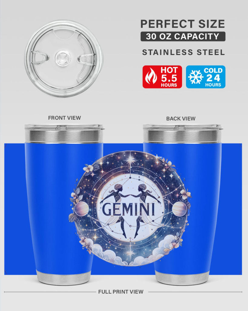 gemini 237#- zodiac- Tumbler