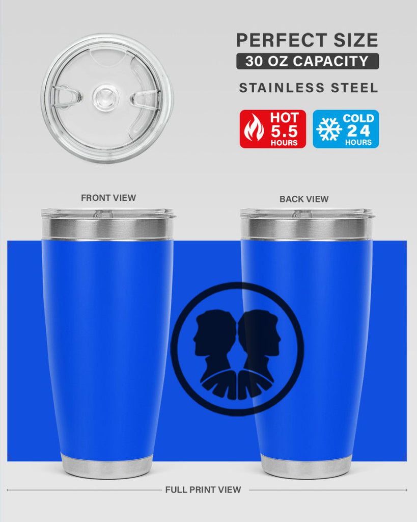 gemini 238#- zodiac- Tumbler