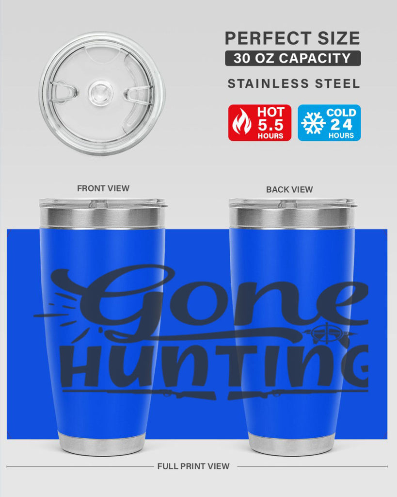 gone hunting 29#- hunting- Tumbler