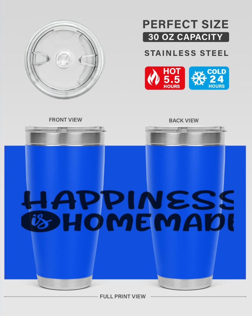 happiness is homemade 40#- home- Tumbler