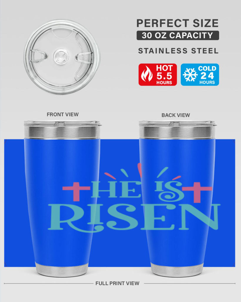 he is risen 118#- easter- Tumbler