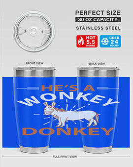 he’s a wonky donkey Style 4#- donkey- Tumbler