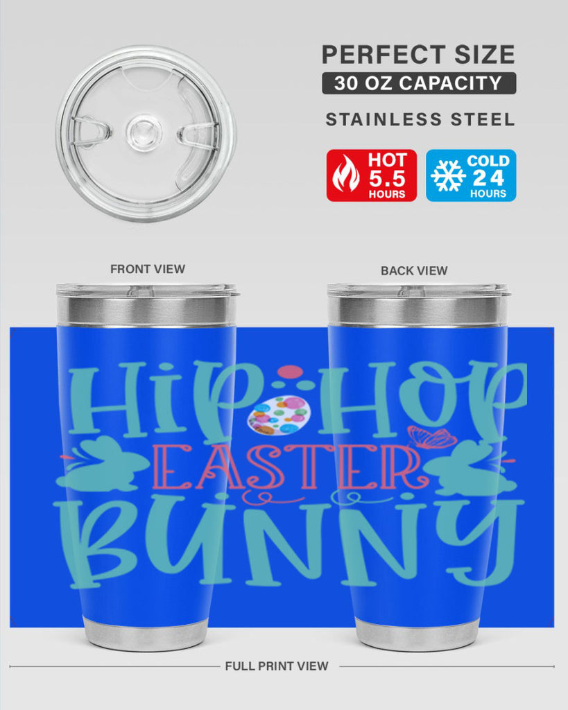 hip hop easter bunny 117#- easter- Tumbler