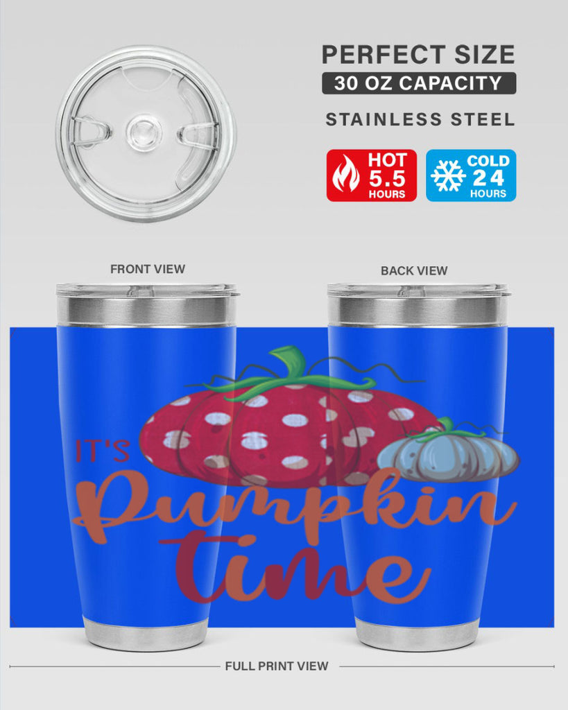 it s pumpkin time 368#- fall- Tumbler