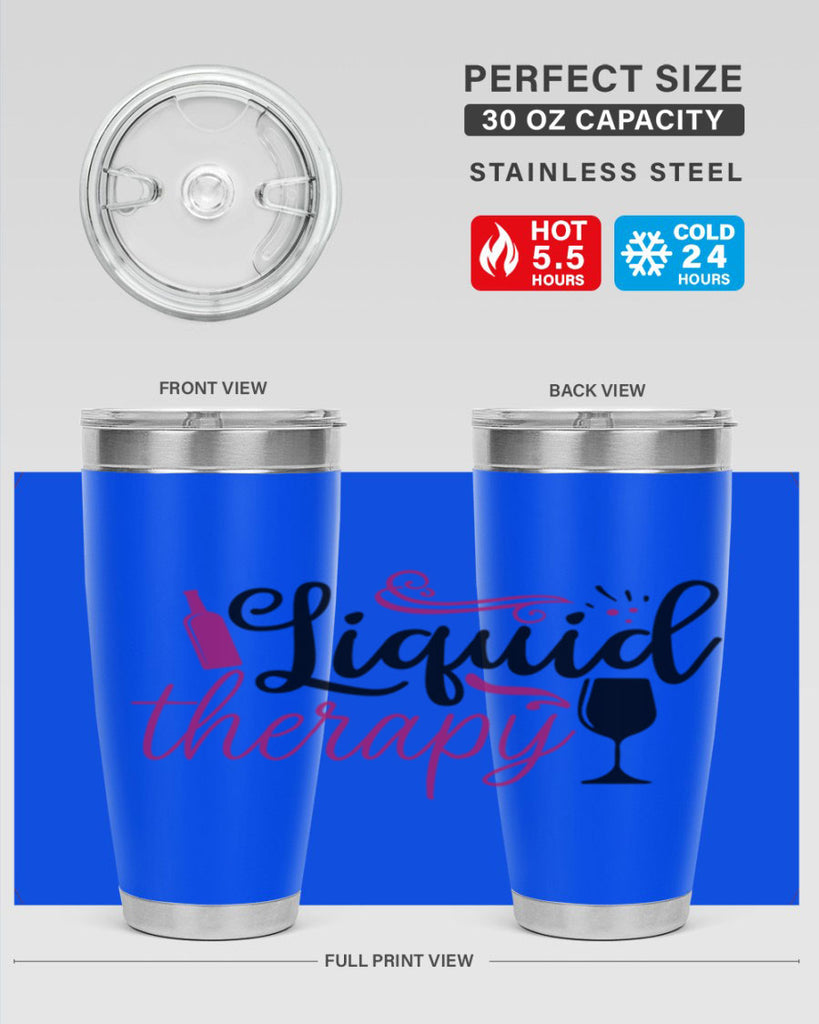 liquid therapy 185#- wine- Tumbler