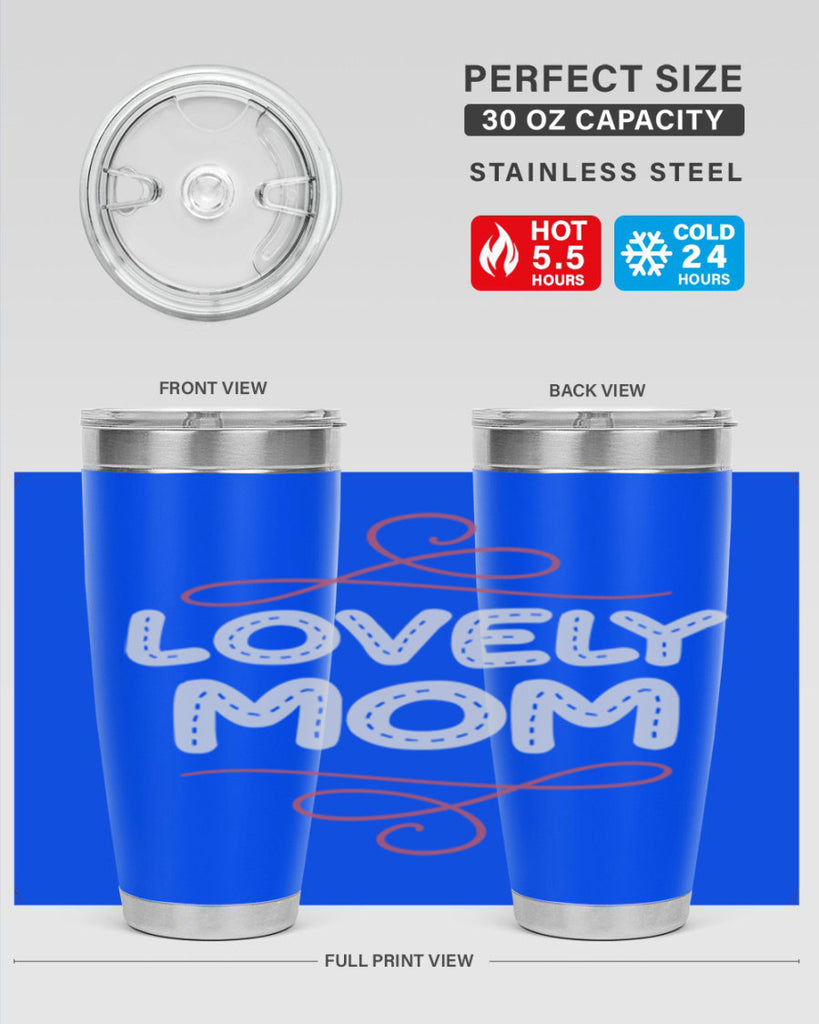 lovely mom 133#- mom- Tumbler