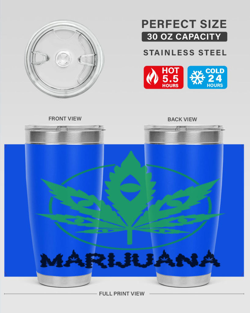 marijuana 198#- marijuana- Tumbler