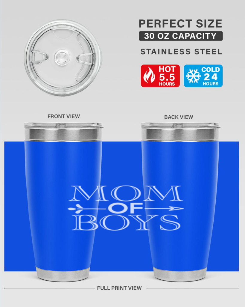 mom of boys 429#- mom- Tumbler