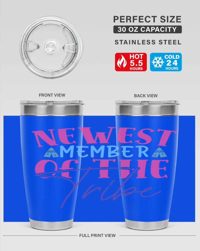 newest member of the tribe Style 211#- baby- tumbler
