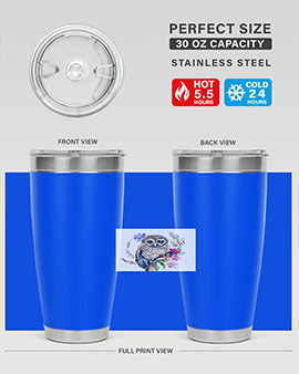 owl 12#- owl- Tumblers