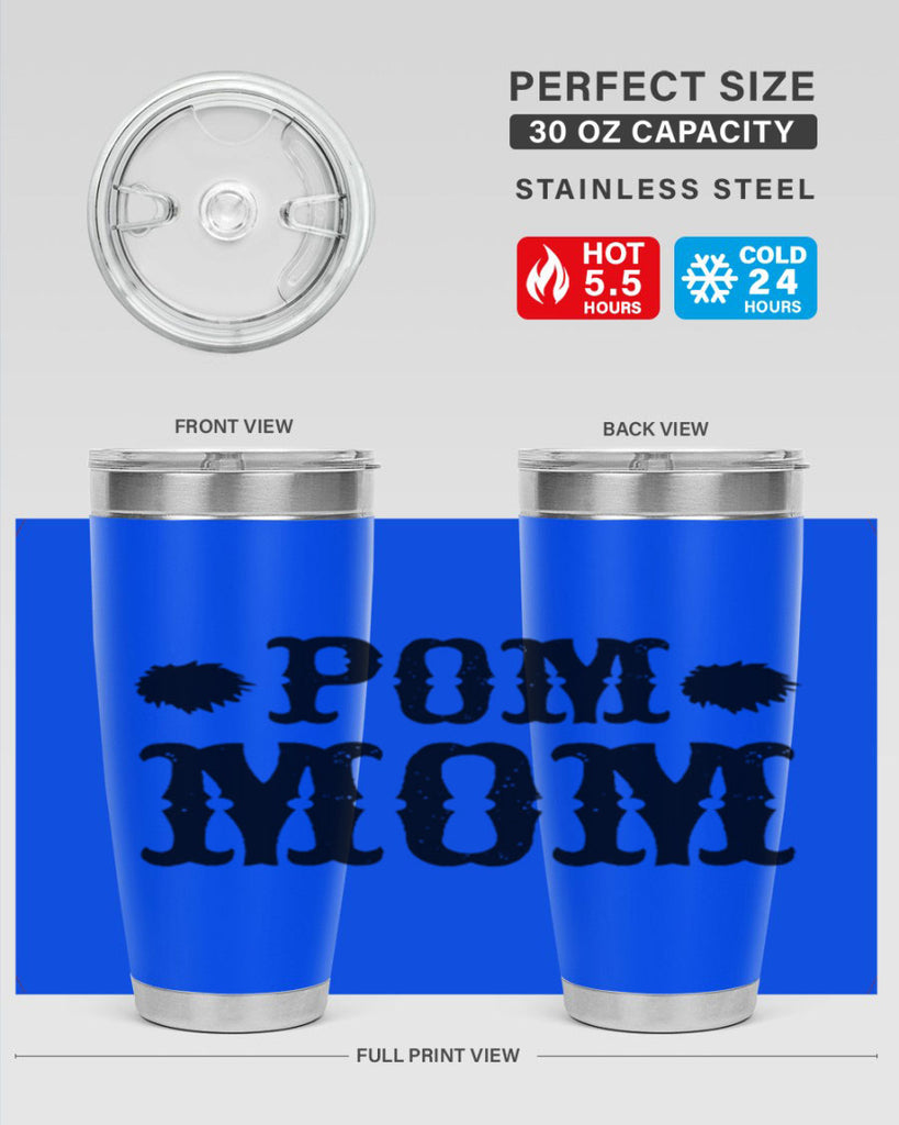 pom mom 73#- mom- Tumbler