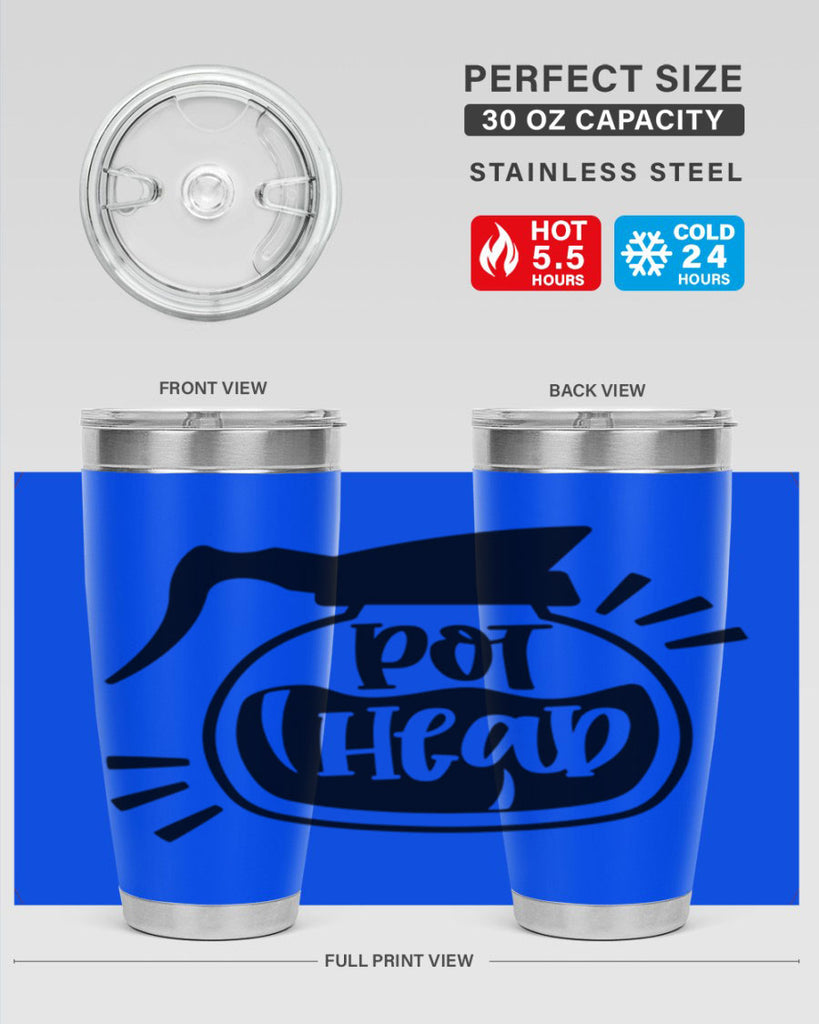 pot head 44#- coffee- Tumbler