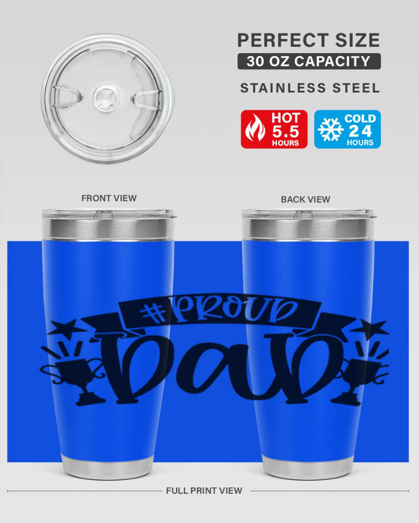 proud dad 75#- fathers day- Tumbler