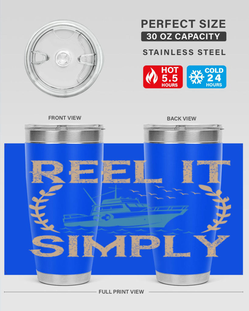 reel it simply 239#- fishing- Tumbler