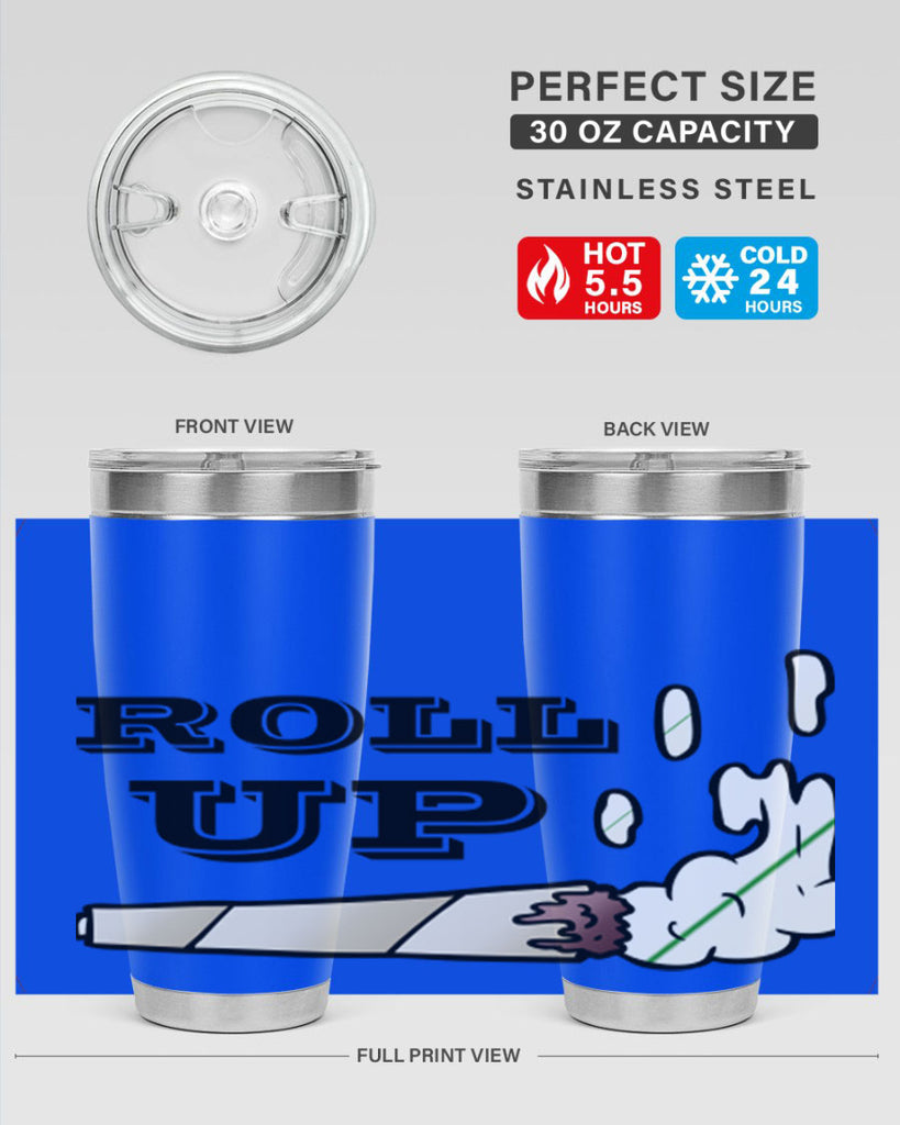 roll up 229#- marijuana- Tumbler