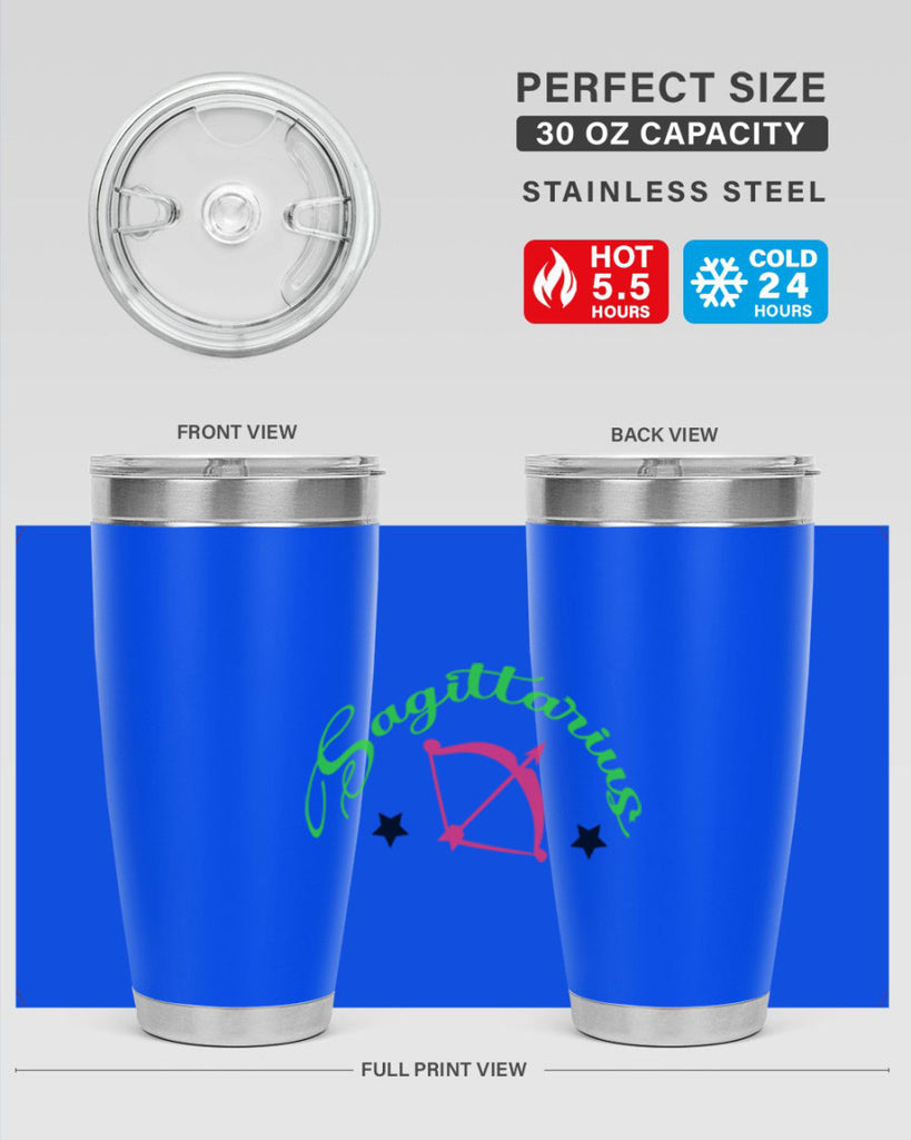 sagittarius 404#- zodiac- Tumbler