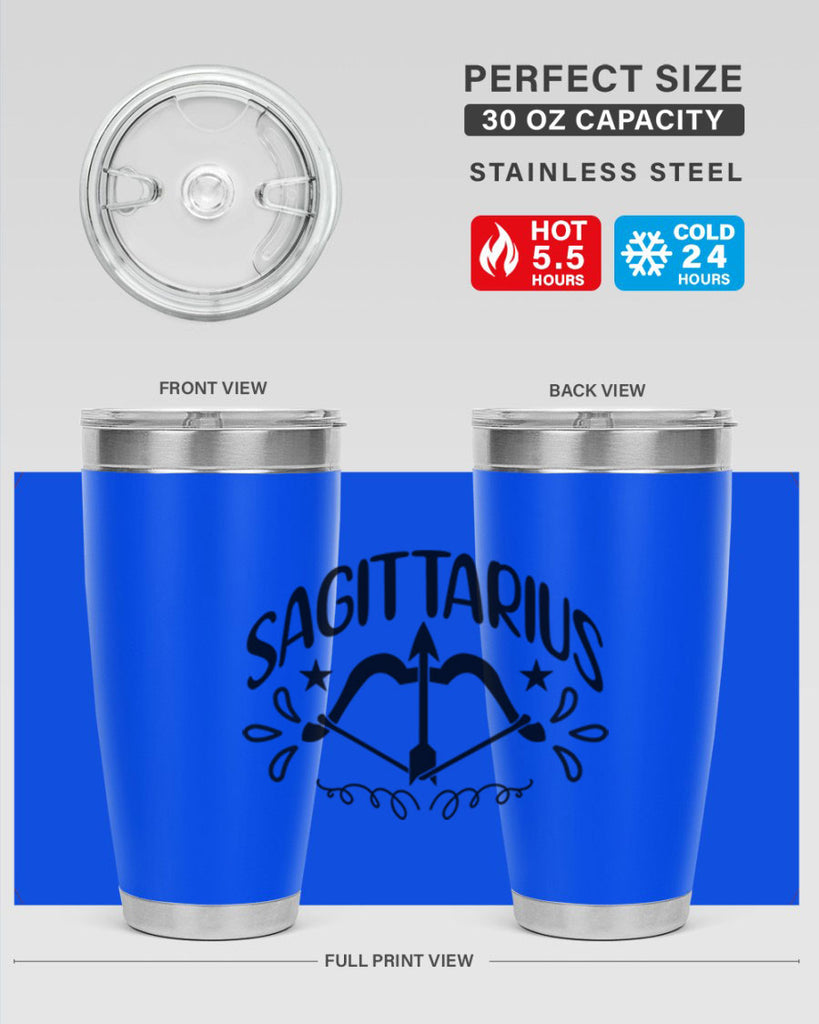 sagittarius 410#- zodiac- Tumbler
