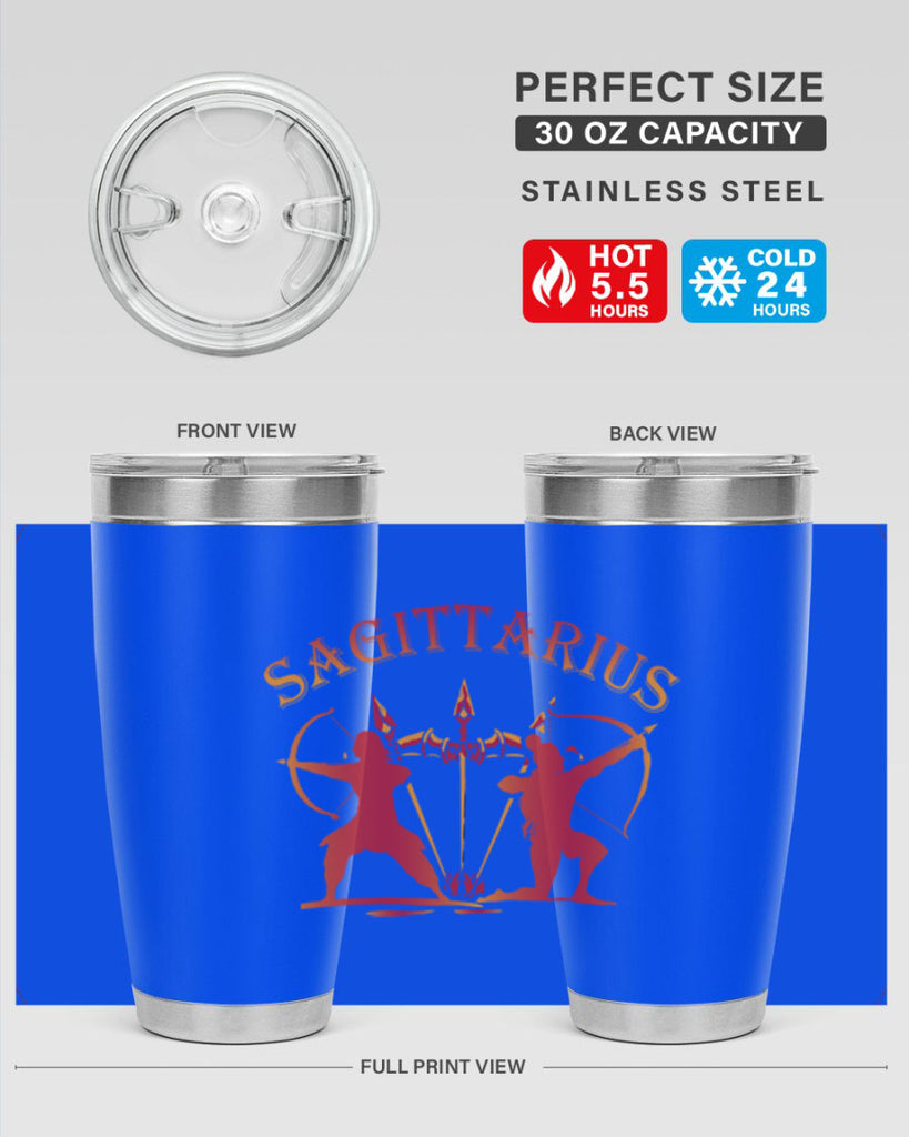 sagittarius 416#- zodiac- Tumbler