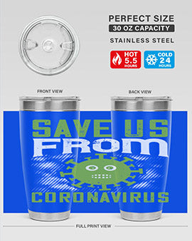 save us from coronavirus Style 25#- corona virus- Cotton Tank