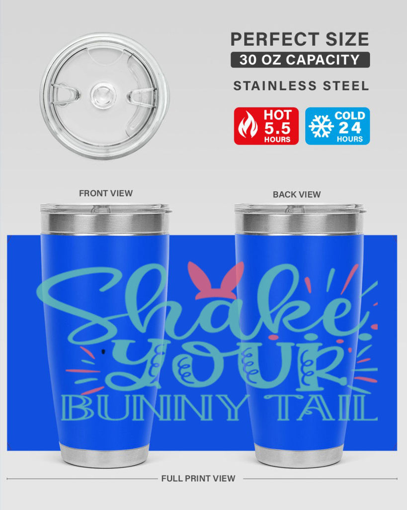 shake your bunny tail 104#- easter- Tumbler