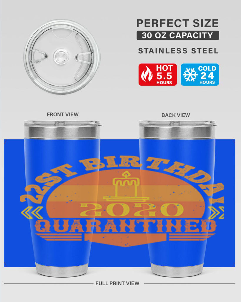 st birthday quarantined 274#- fathers day- Tumbler