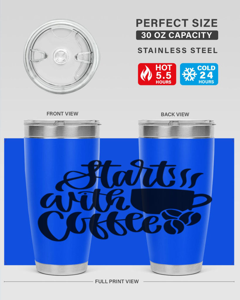 start with coffee 33#- coffee- Tumbler