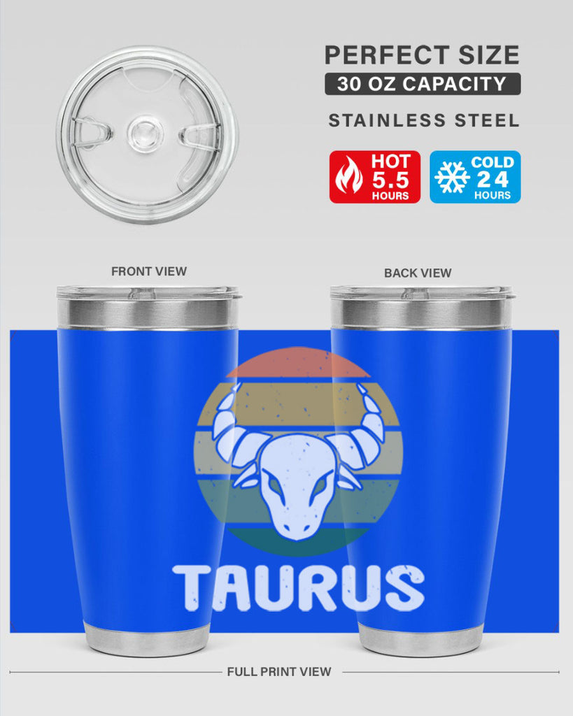 taurus 519#- zodiac- Tumbler