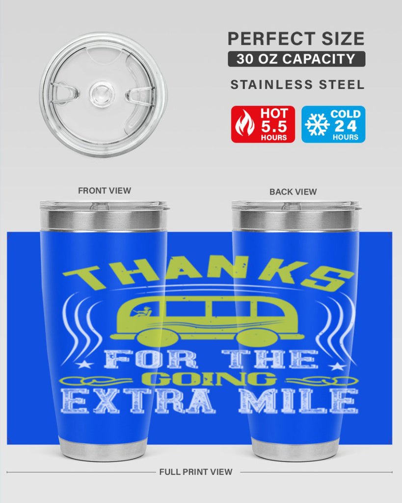 thanks for the going extra mile Style 14#- bus driver- tumbler