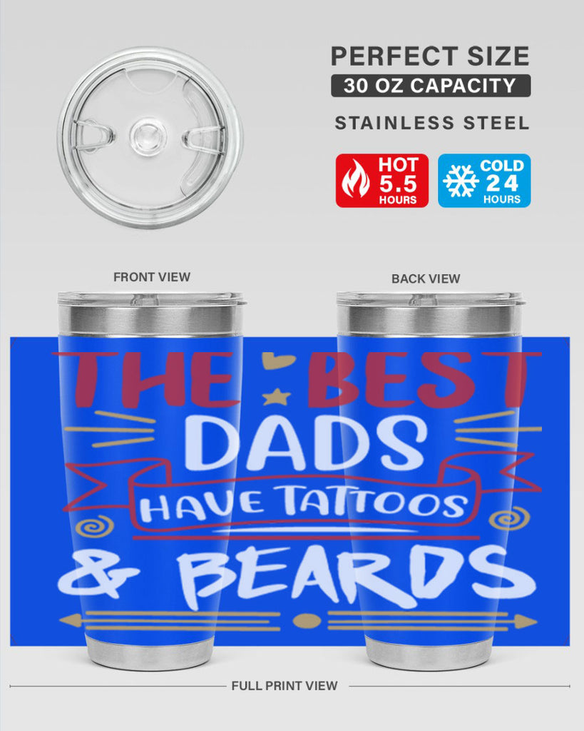 the best dads have tattoos beards 3#- fathers day- Tumbler