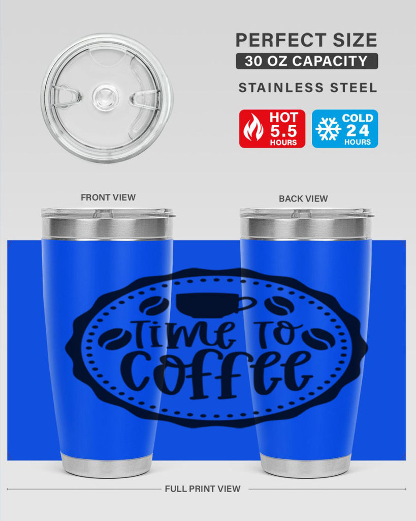 time to coffee 14#- coffee- Tumbler