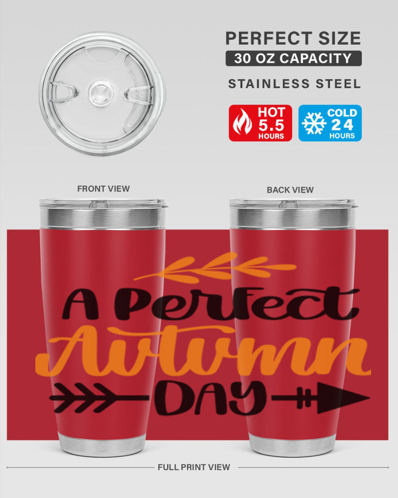 A Perfect Autumn Day 470#- fall- Tumbler