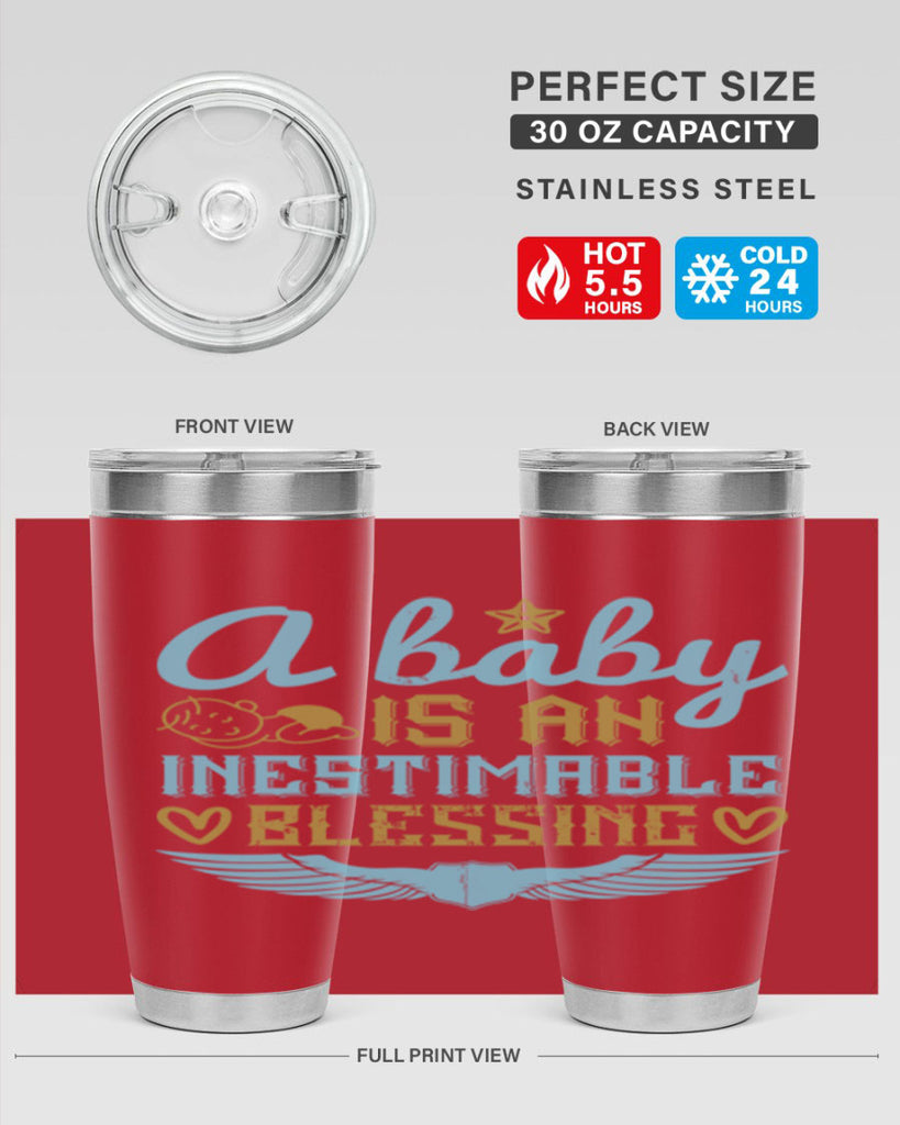 A baby is an inestimable blessing Style 141#- baby- tumbler