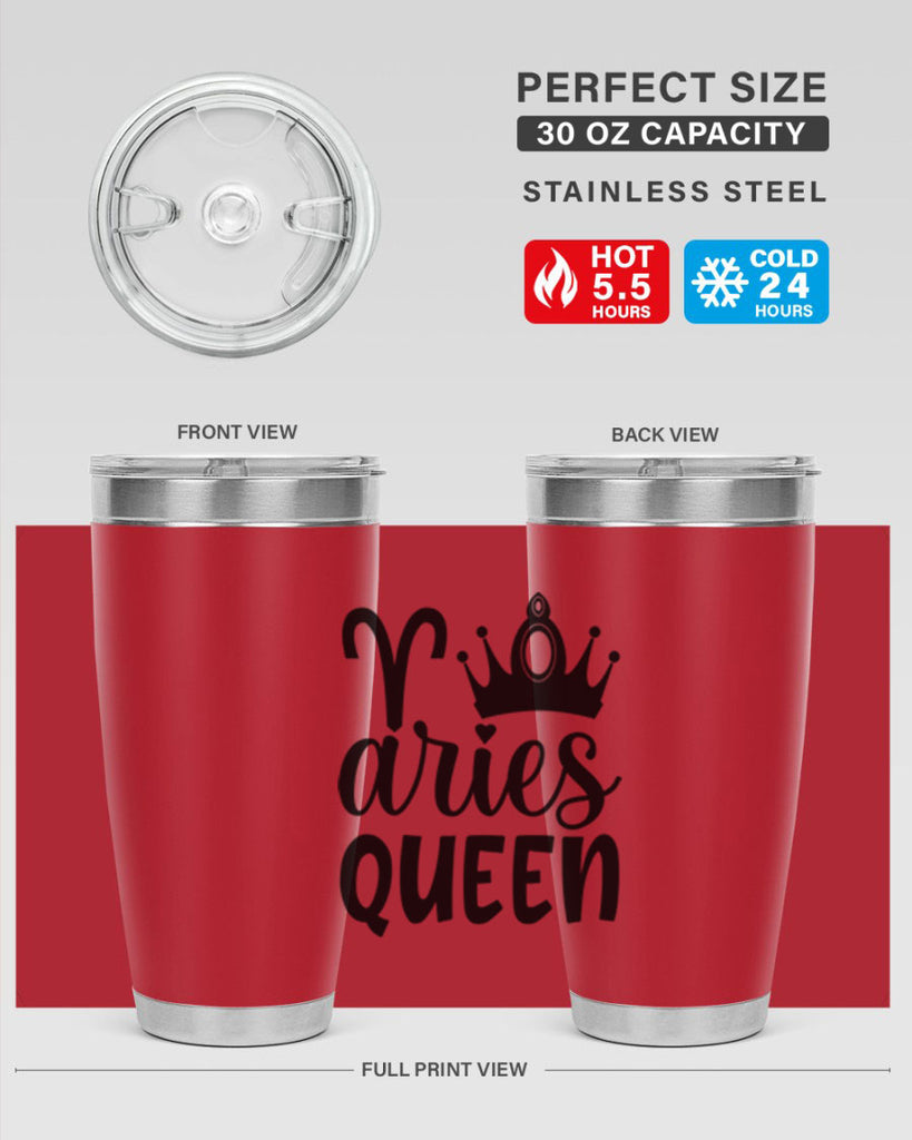 Aries queen 118#- zodiac- Tumbler