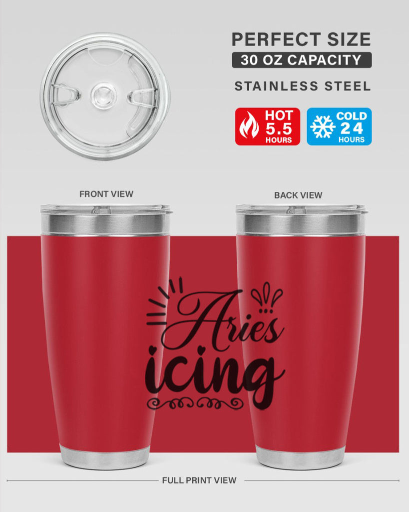 Ariesicing 105#- zodiac- Tumbler