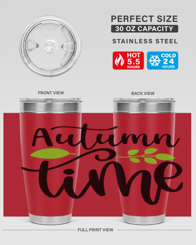 Autumn Time 35#- fall- Tumbler