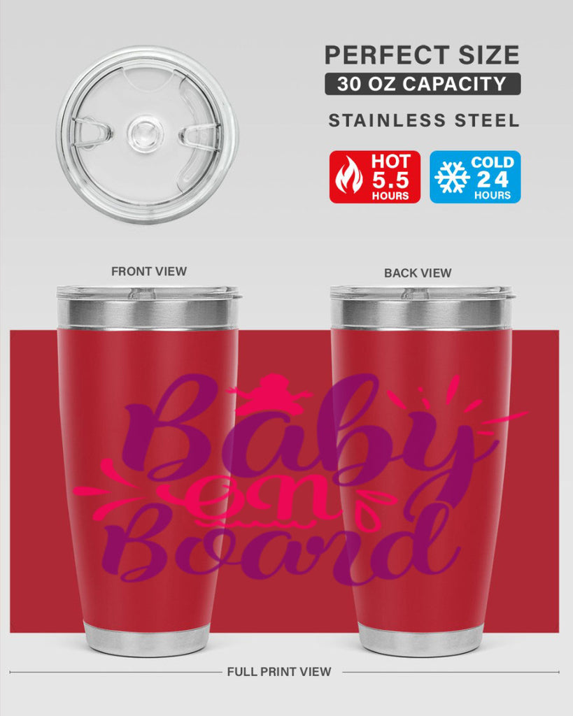 Baby On Board Style 289#- baby- tumbler