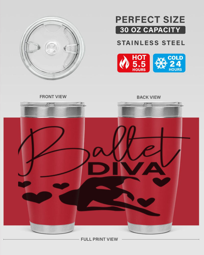 Ballet Diva 5#- ballet- Tumbler