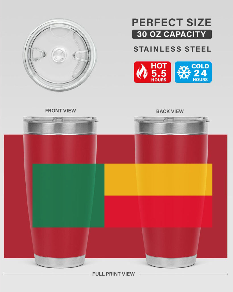 Benin 179#- world flags- Tumbler